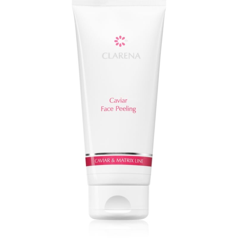 Clarena Caviar & Matrix Line pleťový peeling s kaviárom 200 ml