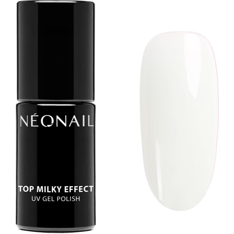 NEONAIL Top Milky Effect gélový vrchný lak na nechty odtieň Creamy 7.2 ml