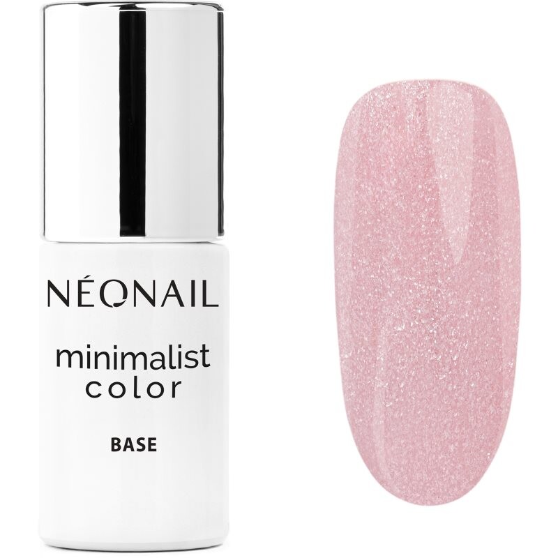 NEONAIL Minimalist Color Base podkladový lak na nechty s použitím UV/LED lampy odtieň Shiny Rouge Tone 7.2 ml