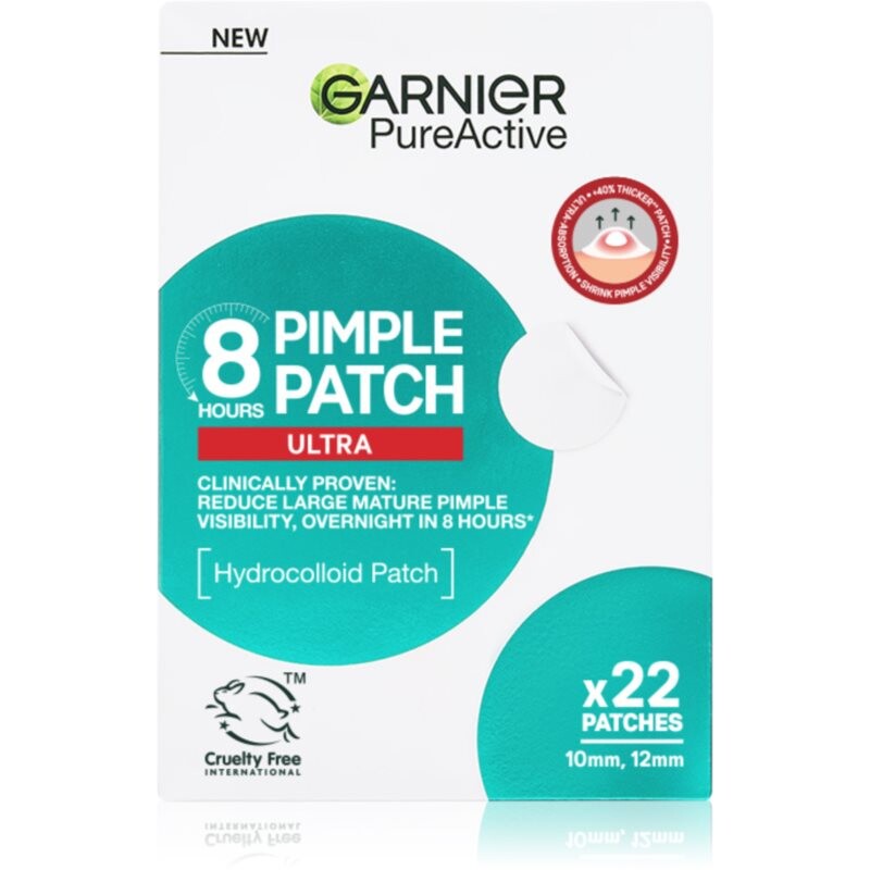 Garnier Pure Active Pimple Patch Ultra náplasti na problematickú pleť proti akné 22 ks