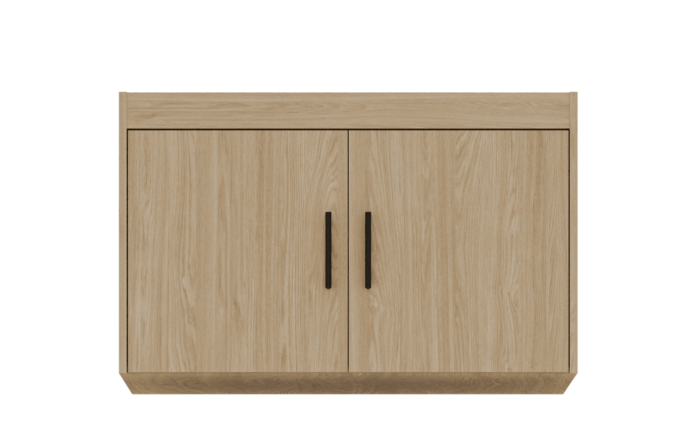 ArtLemp Nadstavec na šatníkovú skriňu ELLEN 2D | dub olejovaný