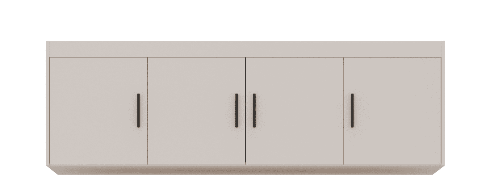 ArtLemp Nadstavec na šatníkovú skriňu ELLEN 4D | pieskovo béžová