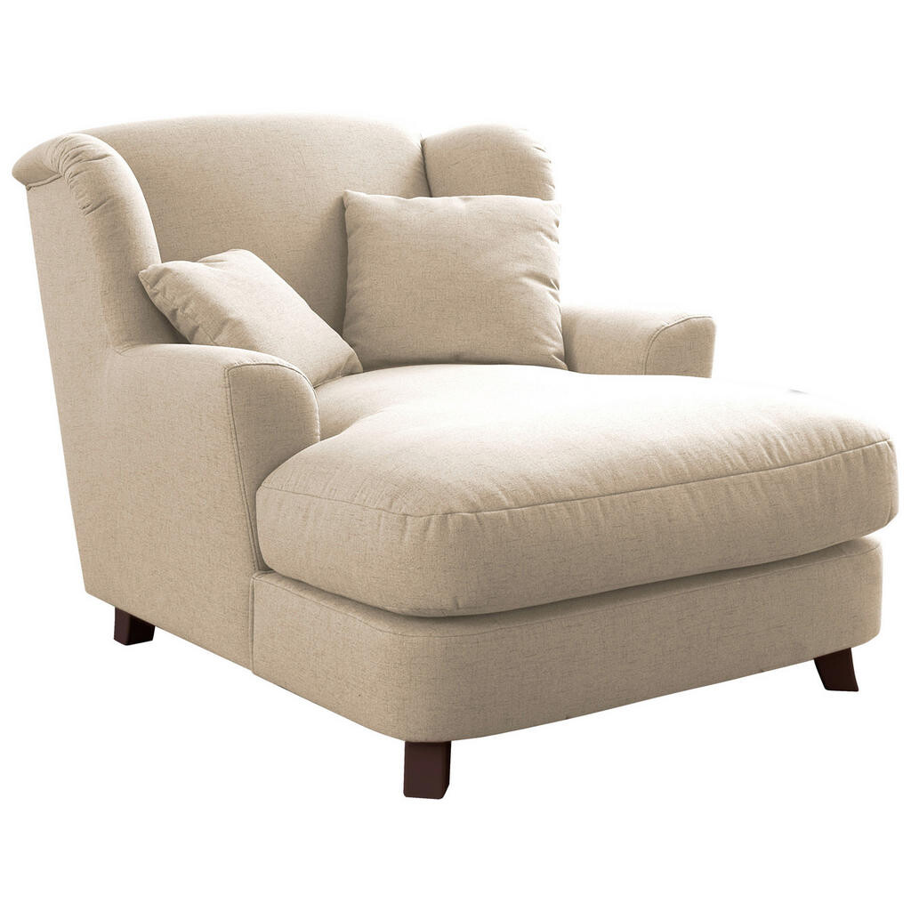 Sit & More XXL KRESLO, textil, écru