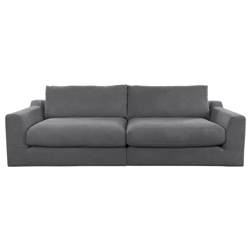 Sit & More VEĽKÁ POHOVKA, textil, sivá