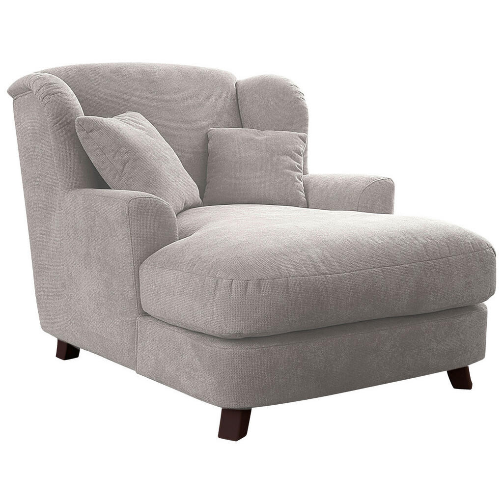 Sit & More XXL KRESLO, textil, kompozitné drevo, krémová