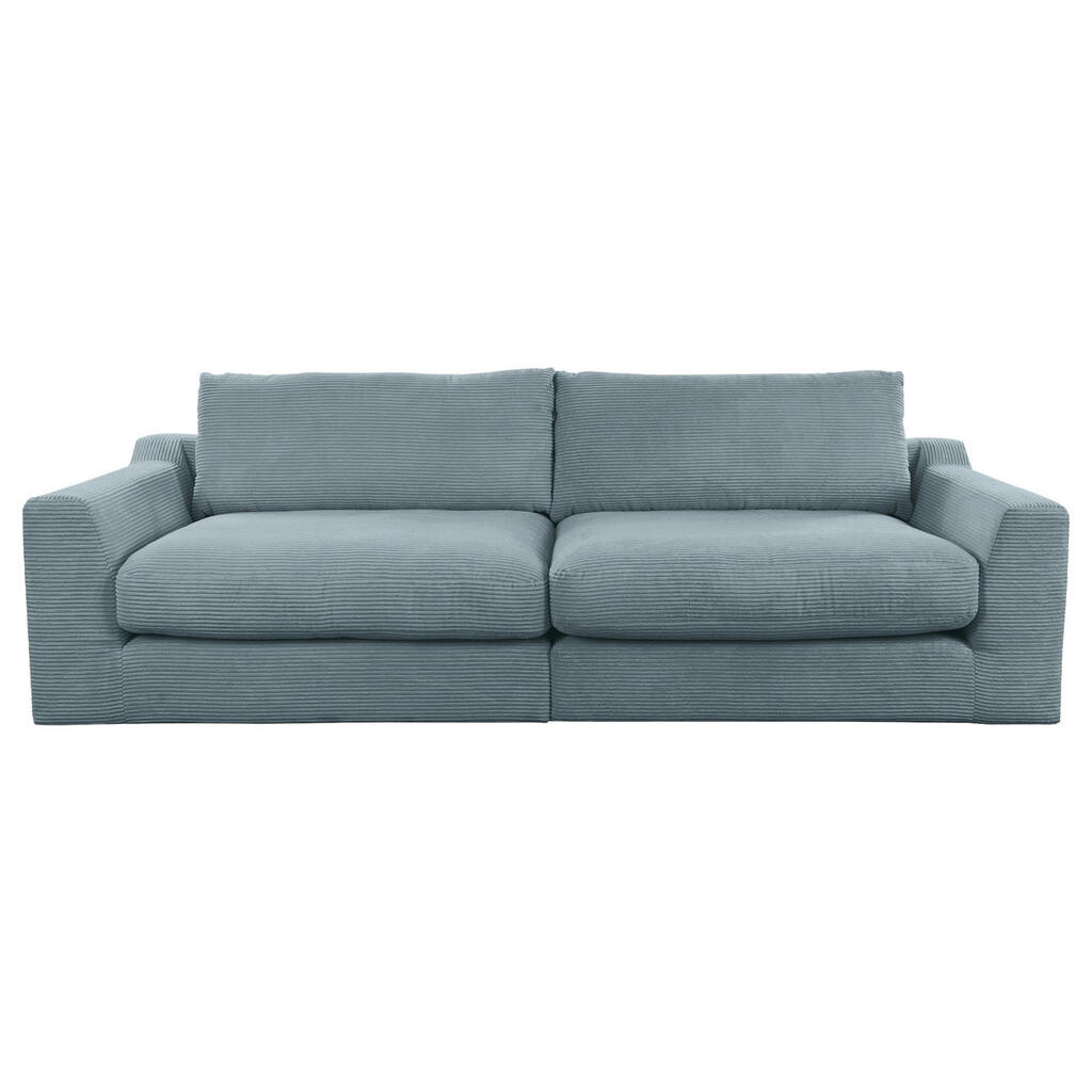 Sit & More VEĽKÁ POHOVKA, textil, modrosivá