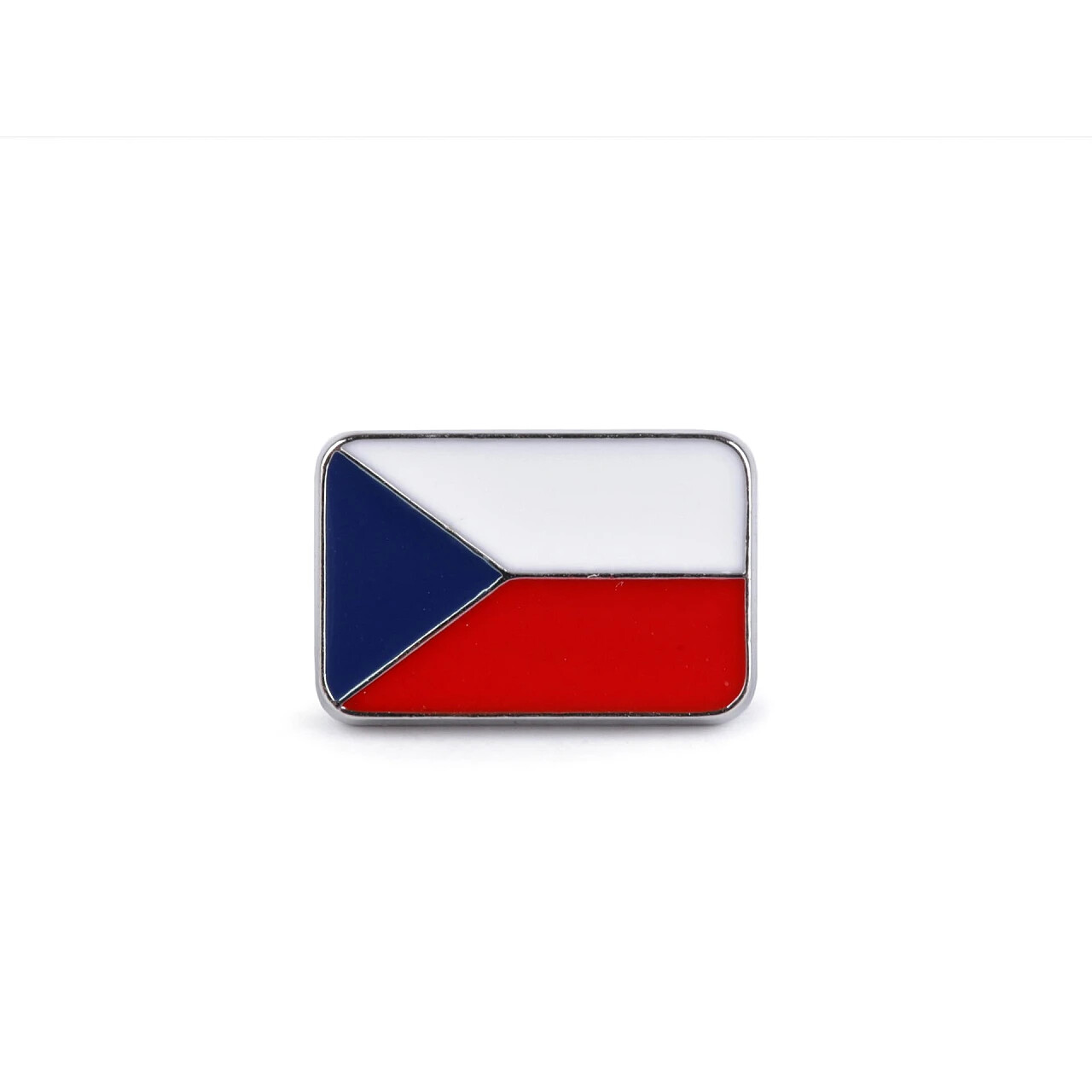 Odznak (brošňa) s vlajkou Česká republika - farebný