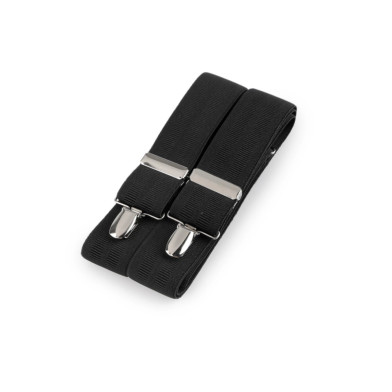 Traky na sponu šírka 3,5 cm - čierne