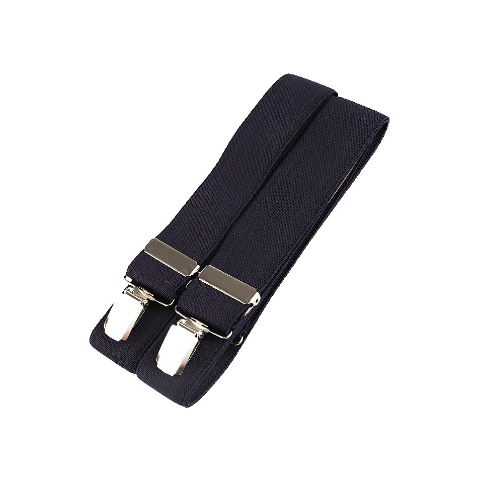 Traky na sponu šírka 3,5 cm - navy