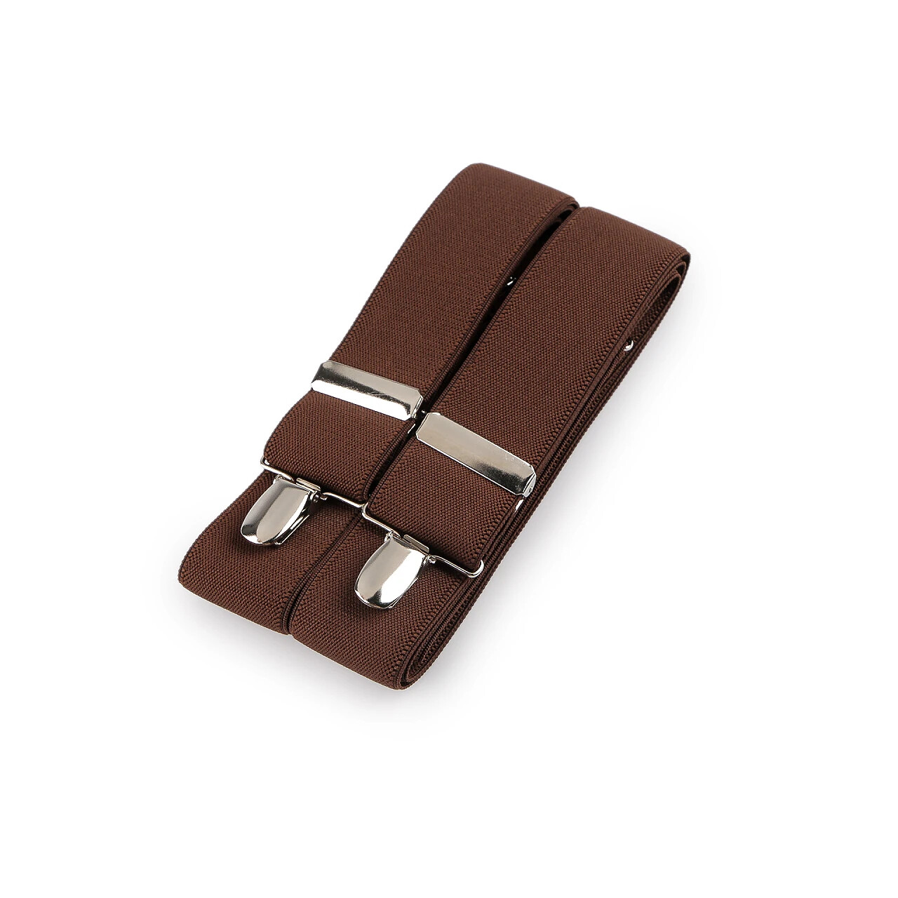 Traky na sponu šírka 3,5 cm - hnedé