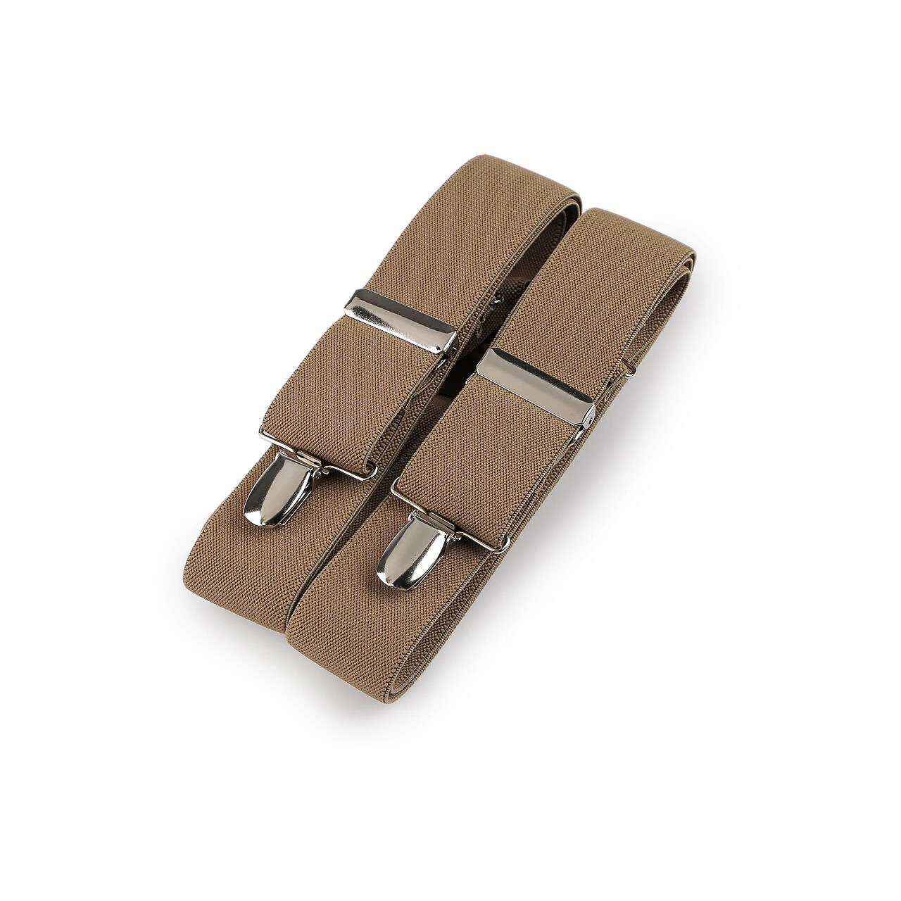 Traky na sponu šírka 3,5 cm - béžové