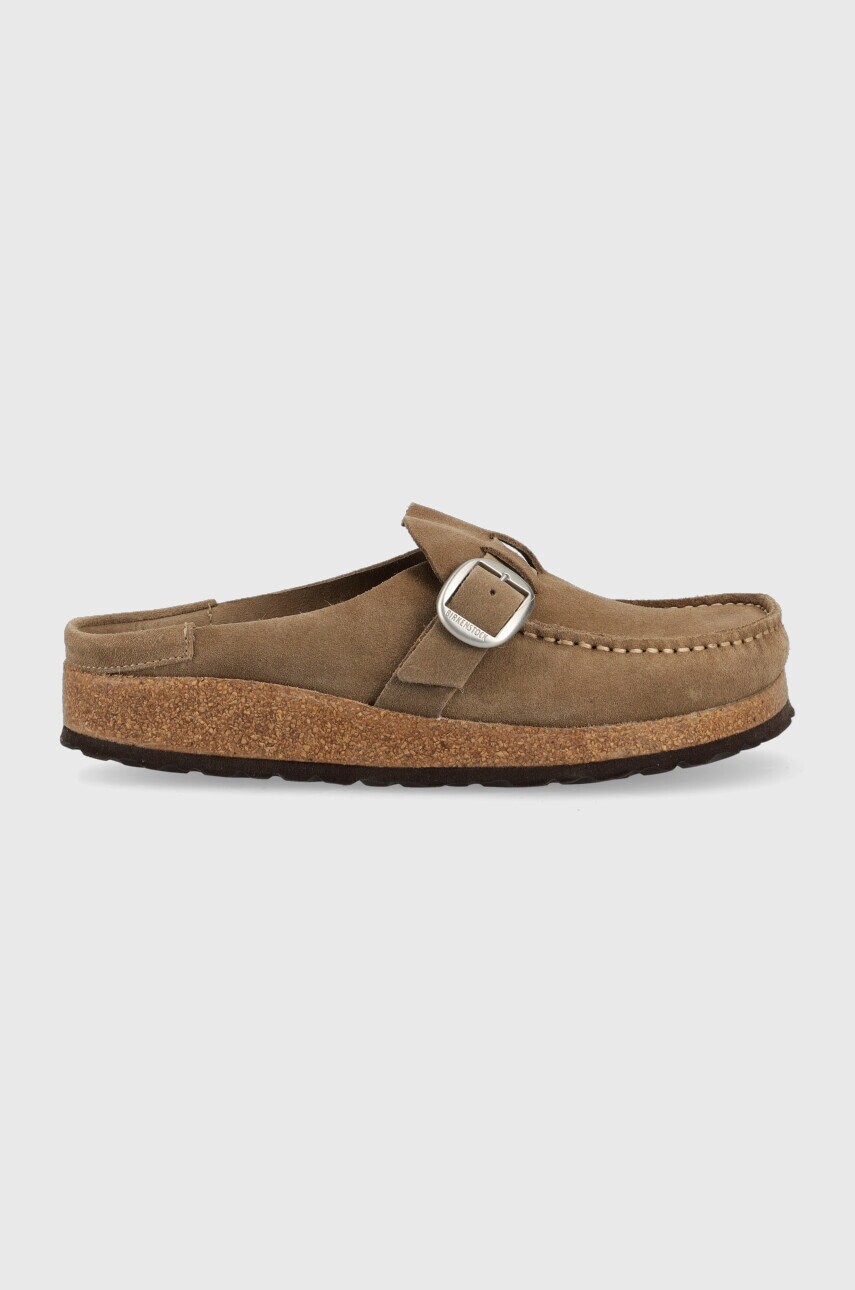 Semišové šľapky Birkenstock Buckley