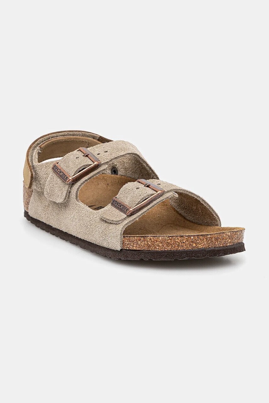 Detské semišové sandále Birkenstock Milano