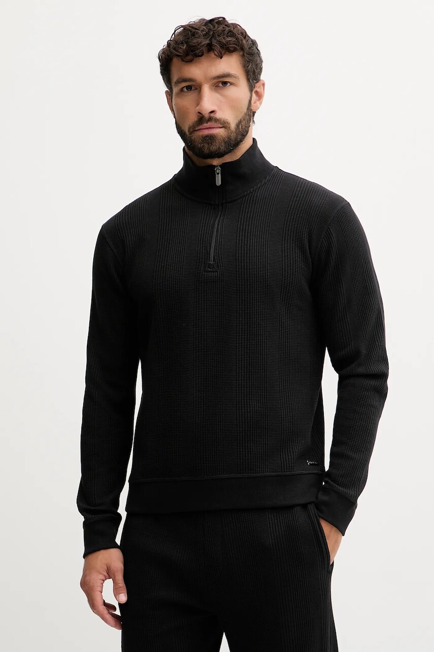 Mikina BOSS Structure 1/4 Zip