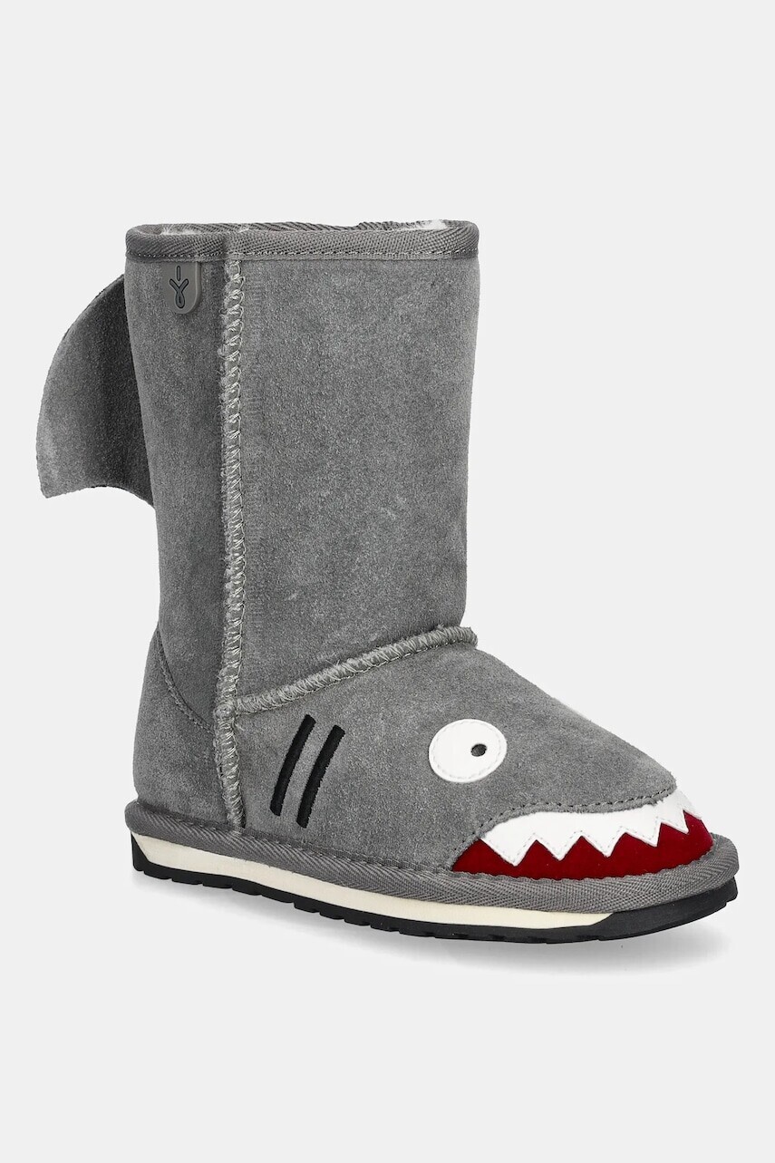 Detské semišové snehule Emu Australia Shark