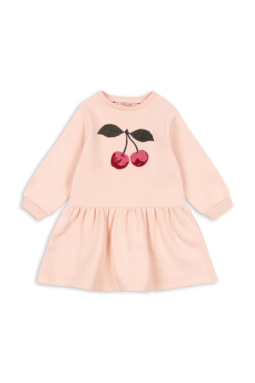 Dievčenské šaty Konges Sløjd LOU TERRY SWEAT DRESS OCS