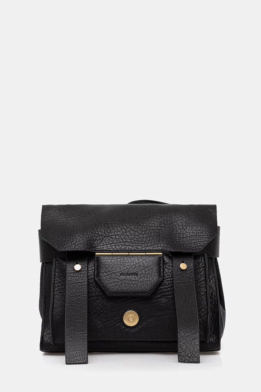 Kožená kabelka AllSaints URSA