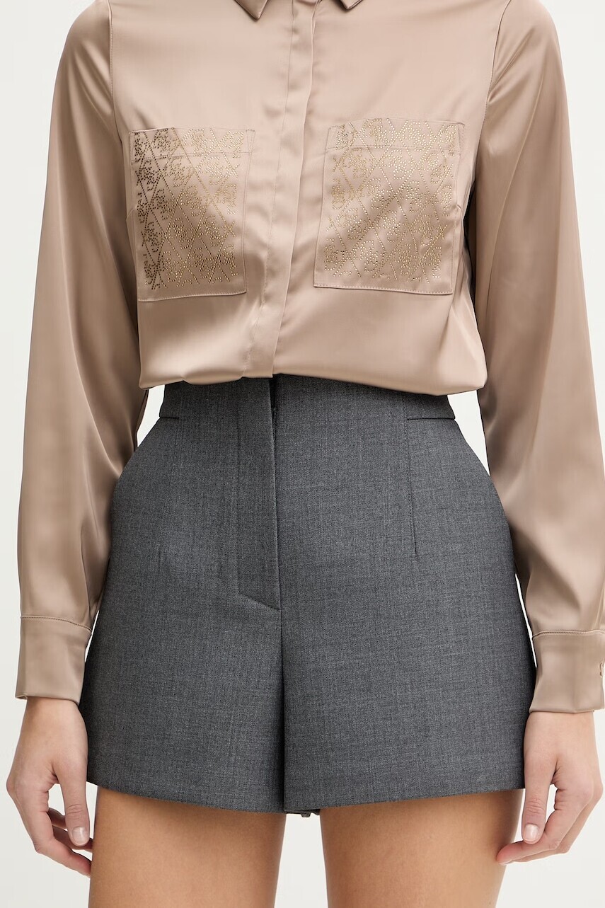 Šortky zo zmesi vlny MAX&Co. MCOABETONE