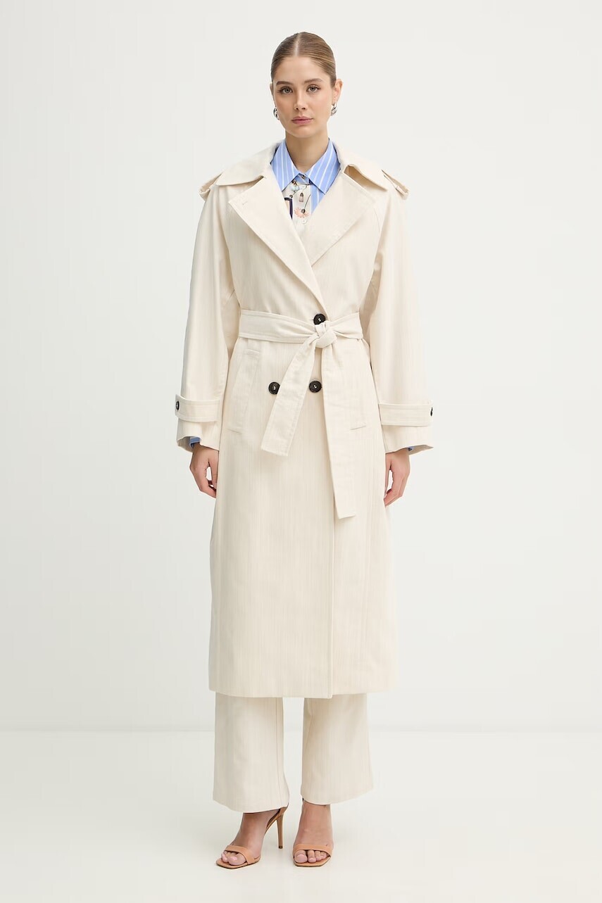 Trenčkot s prímesou vlny MAX&Co. MCOBAFFO