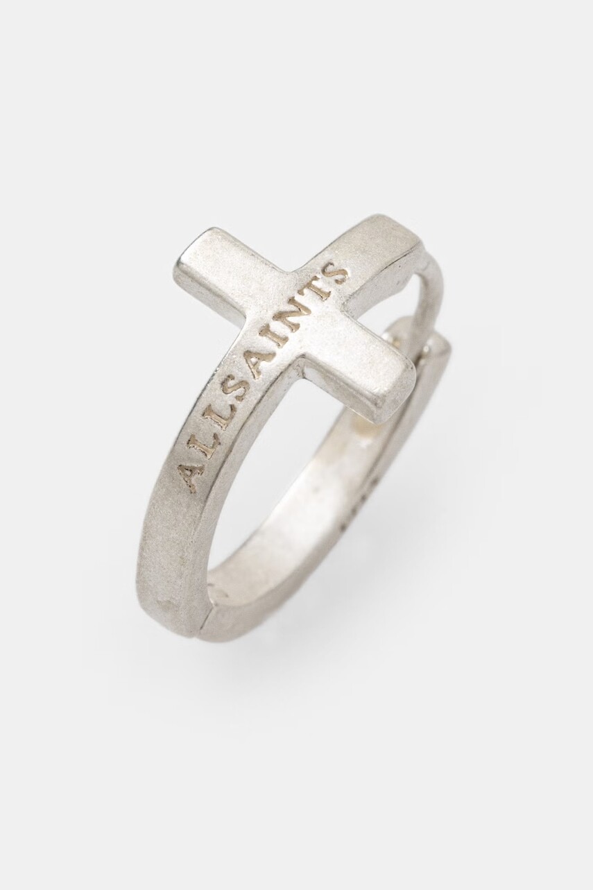 Strieborná náušnica AllSaints