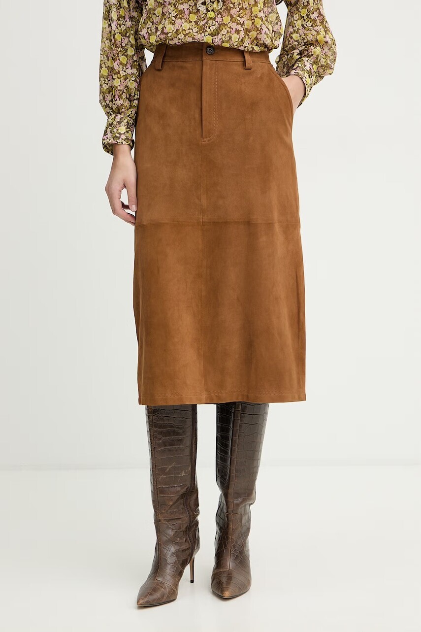 Semišová sukňa Marella ZEUS
