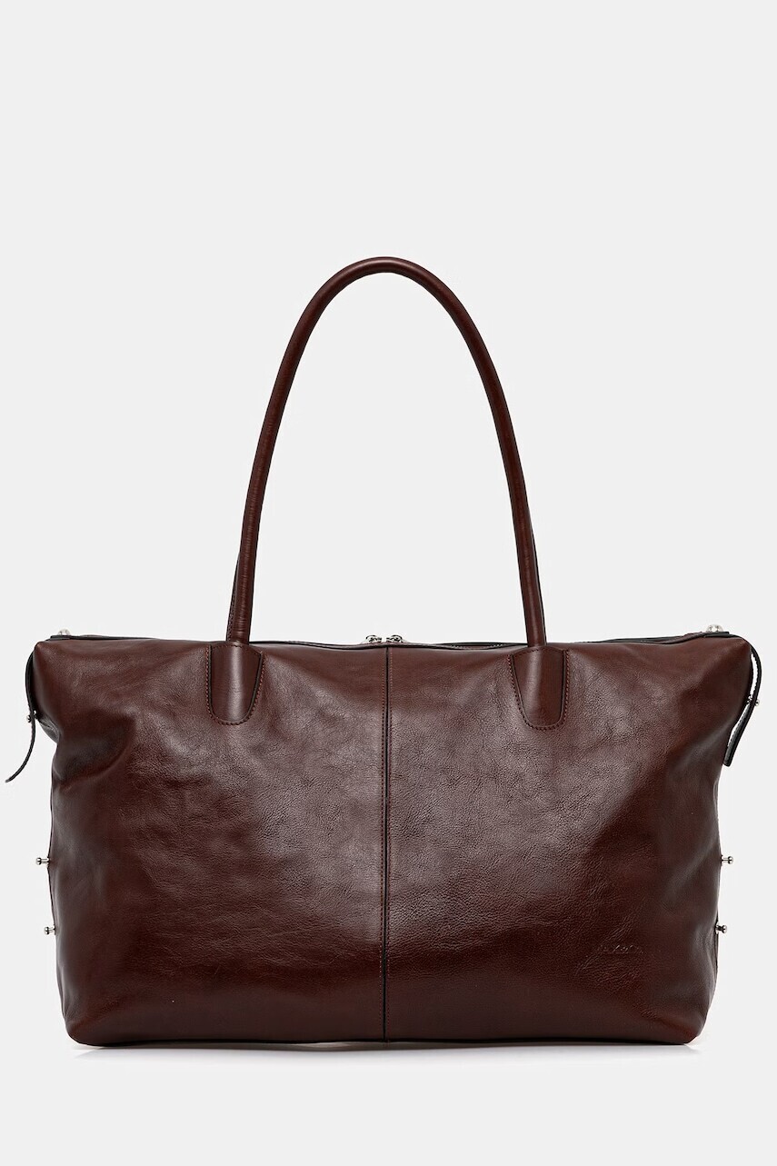 Kožená kabelka MAX&Co. MCASAMBAG1