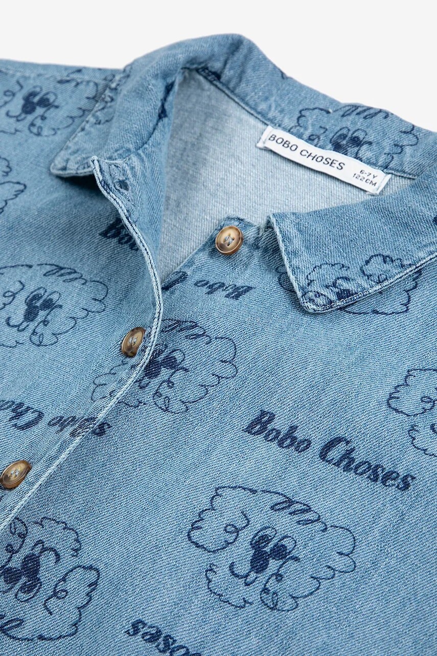 Detská riflová košeľa Bobo Choses Pickle The Dog