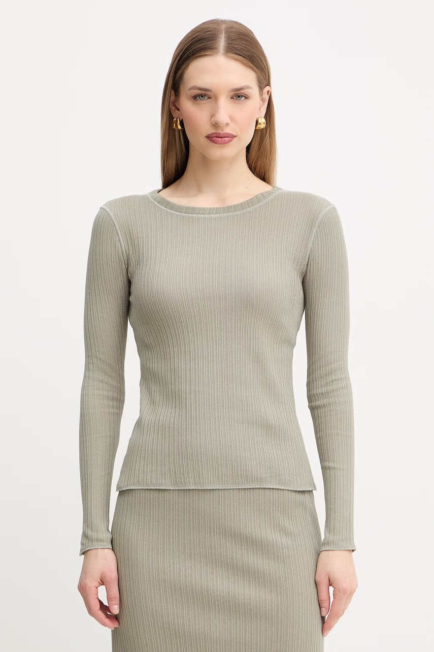 Bavlnené tričko s dlhým rukávom MAX&Co. MCOTRIONFO