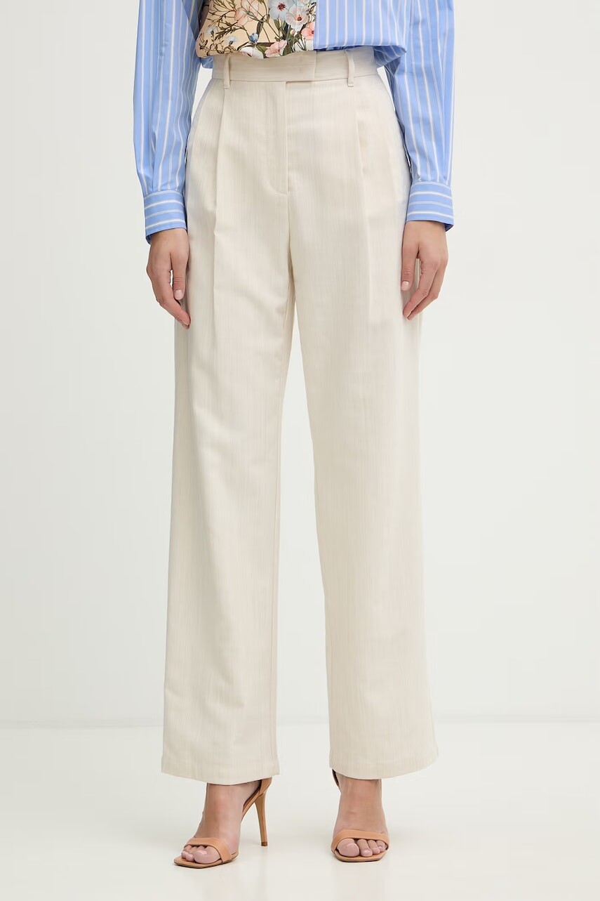 Nohavice s prímesou vlny MAX&Co. MCOADORNO