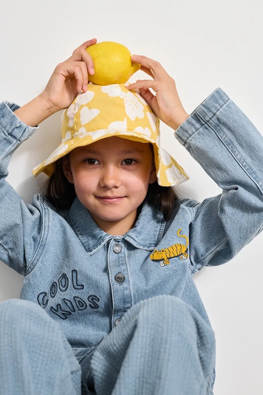 Detská rifľová bunda Liewood Kinsley Placement Denim Overshirt