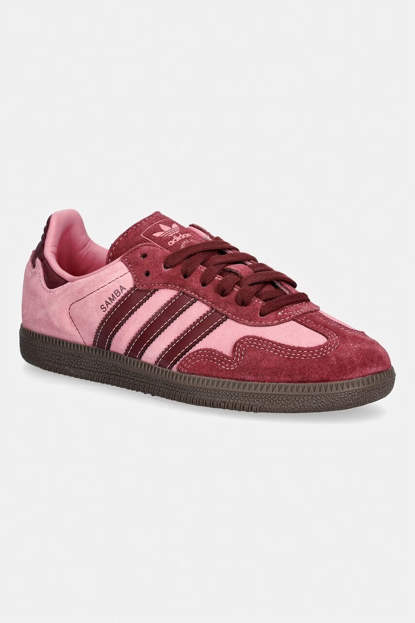 Semišové tenisky adidas Originals Samba Og