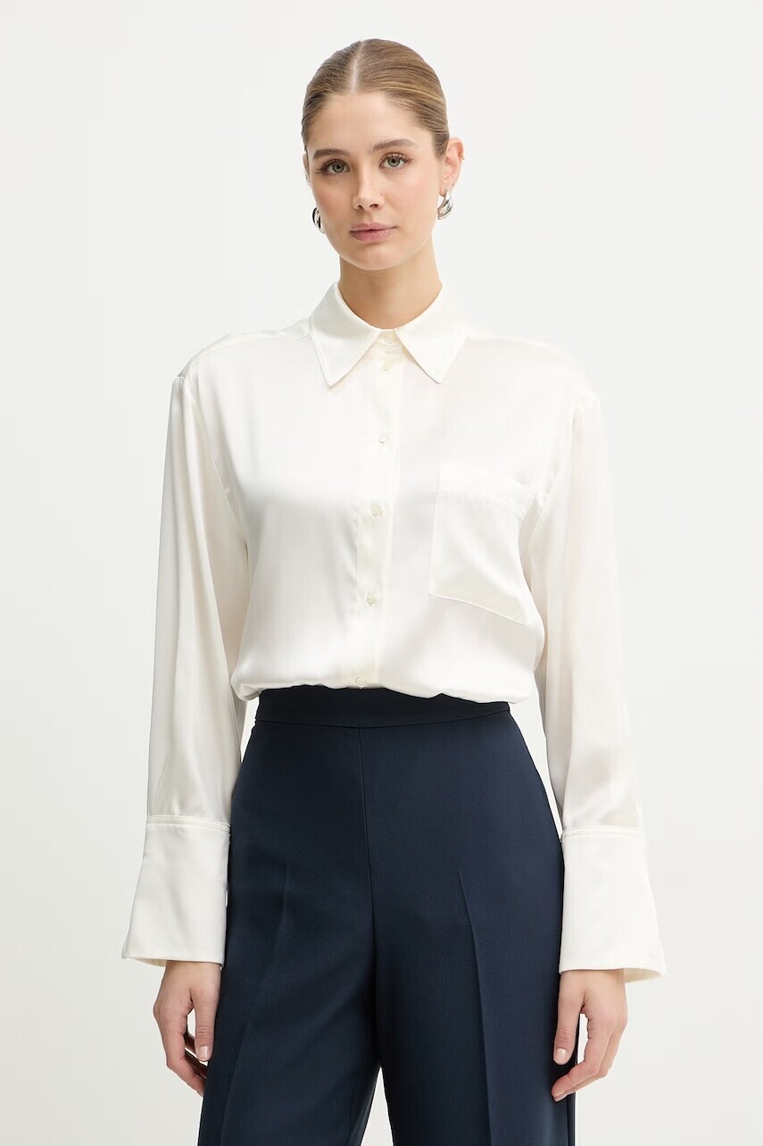 Hodvábna košeľa MAX&Co. MCOANGRI