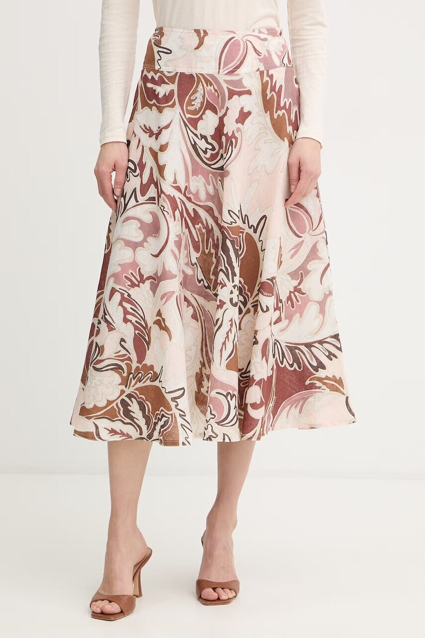 Ľanová sukňa Marella OSPITE