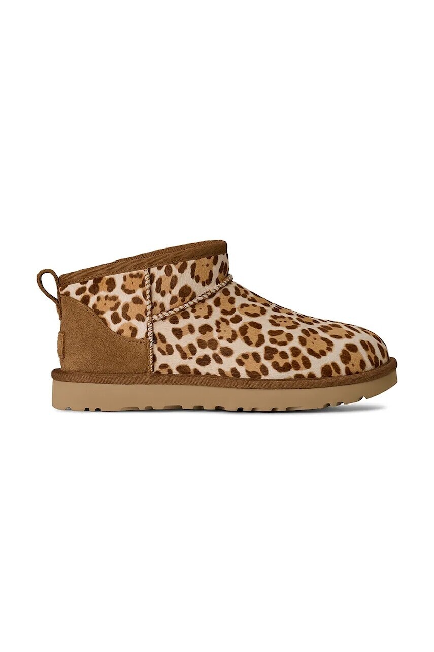 Semišové snehule UGG W Classic Ultra Mini Plains