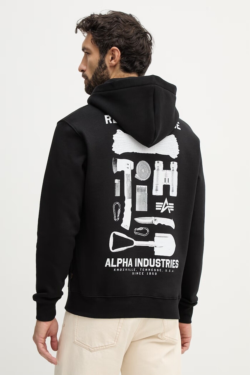Mikina Alpha Industries Return To Base Hoodie