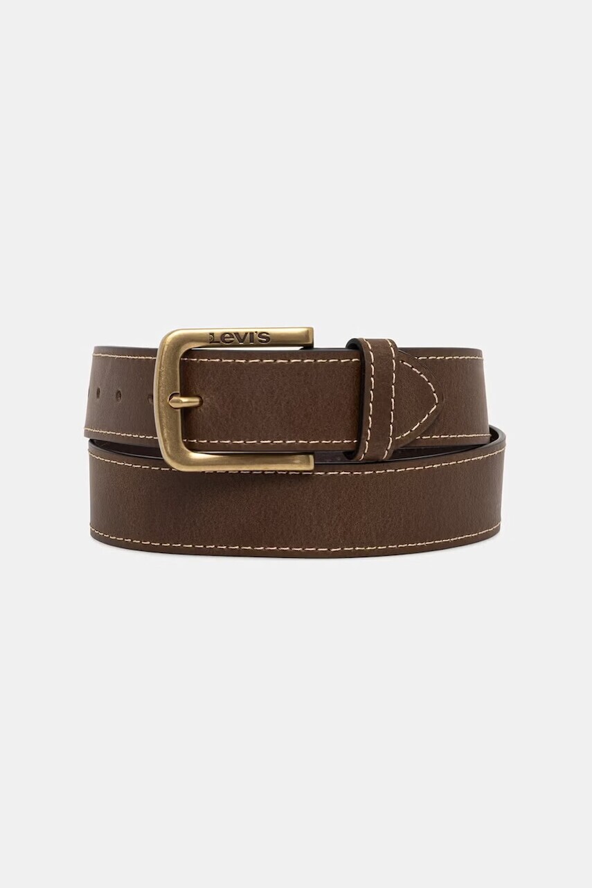 Kožený opasok Levi's LOIRE