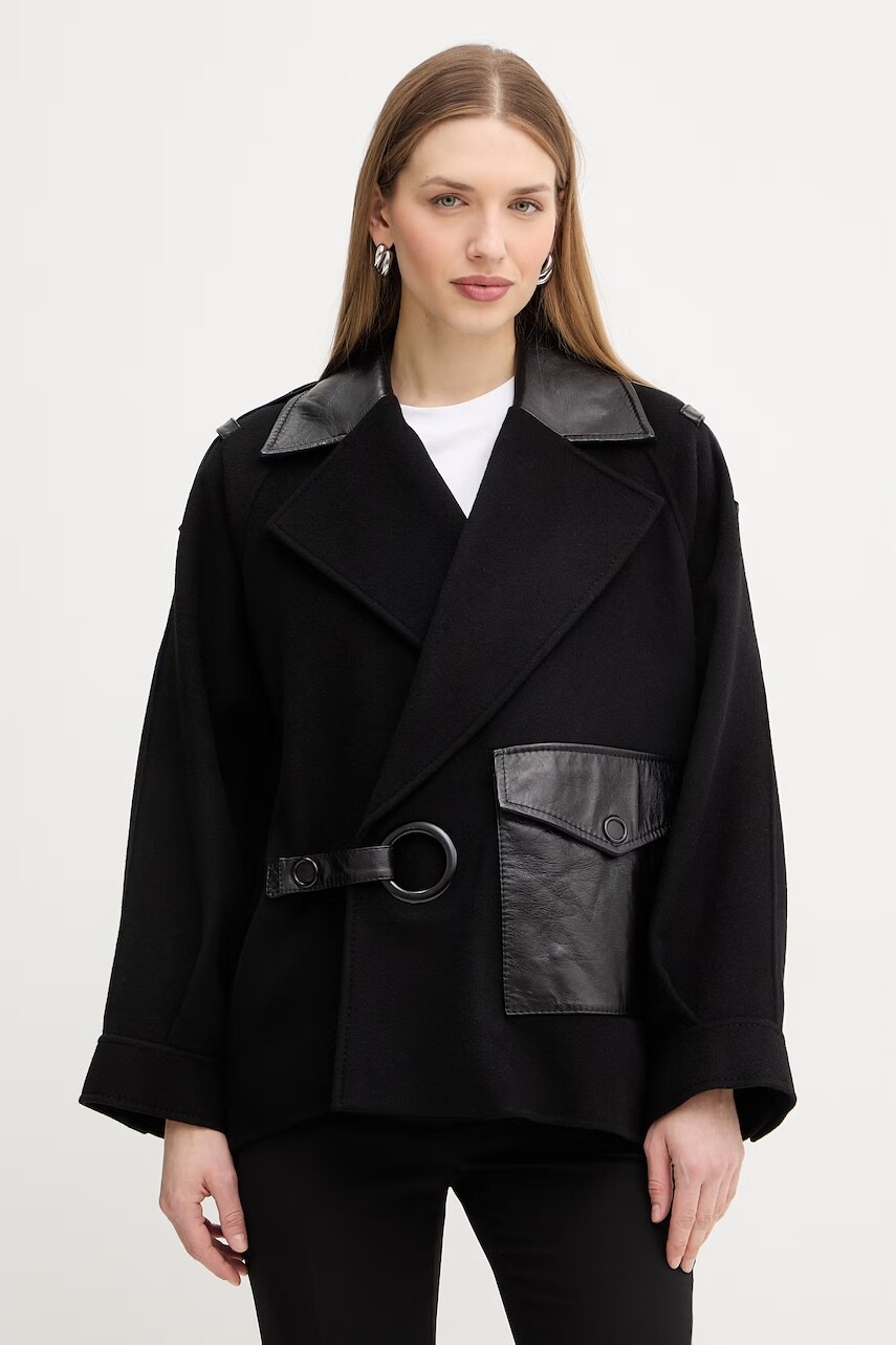 Vlnený kabát MAX&Co. MCOCIVADA