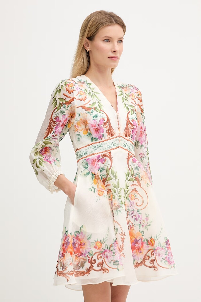 Šaty s prímesou hodvábu Hale BOB Frida