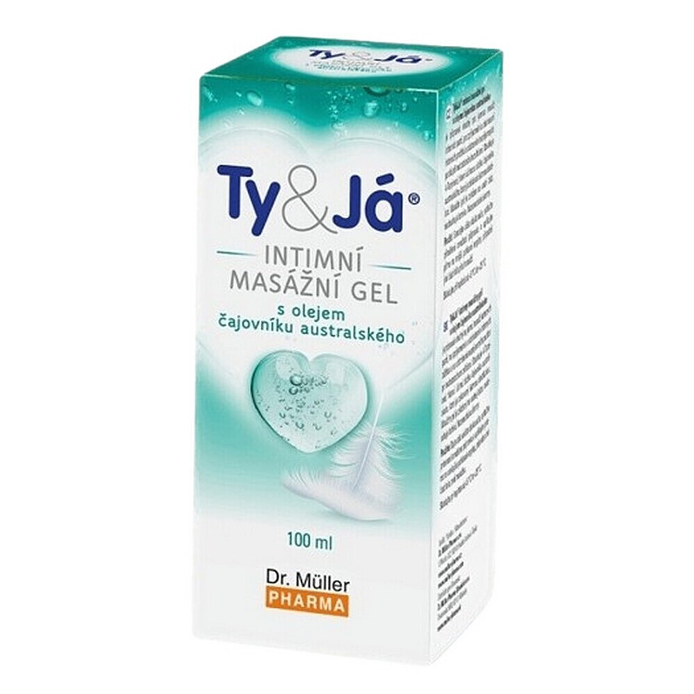 DR. MÜLLER Ty & Ja intímny masážny gél s TTO 100 ml