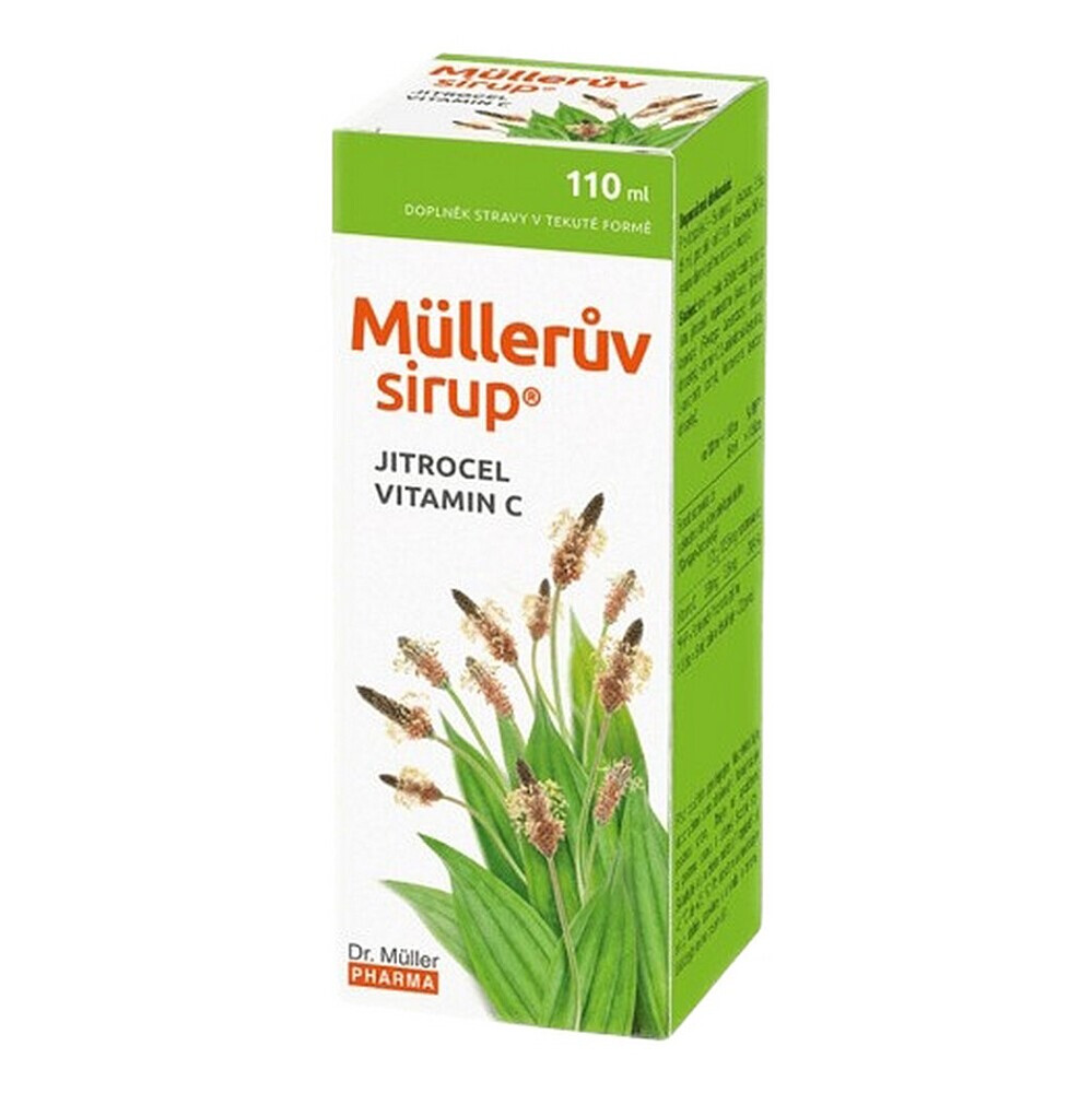 DR. MÜLLER Müllerov sirup so skorocelom a vitamínom C 110 ml