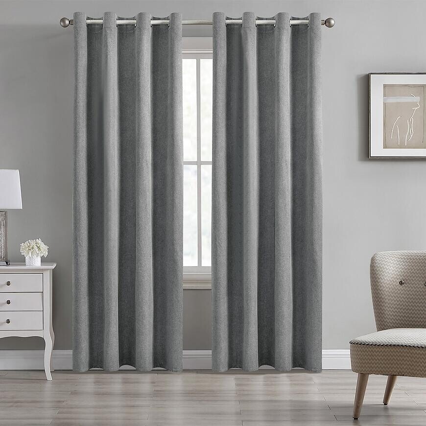 Záves na priechodkách BLT 312/3/4 BLACKOUT 140x250 tmavosivý