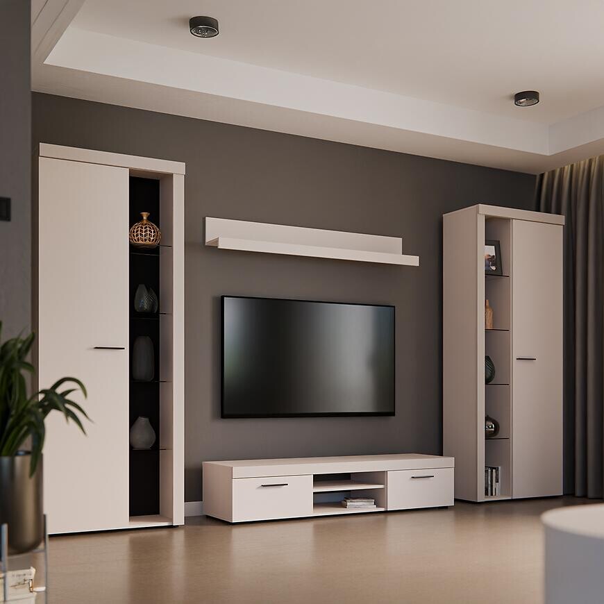 Obývacia stena Rumba XL BP01 pieskovo béžová