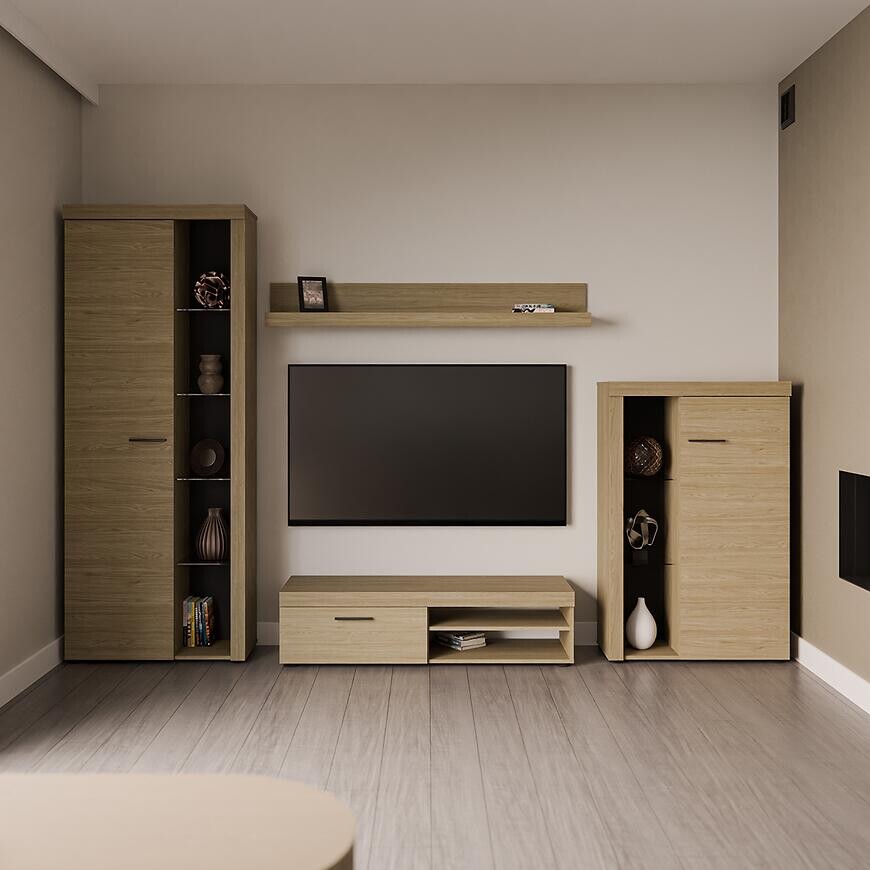 Obývacia stena Rumba DO01 dub olejovaný