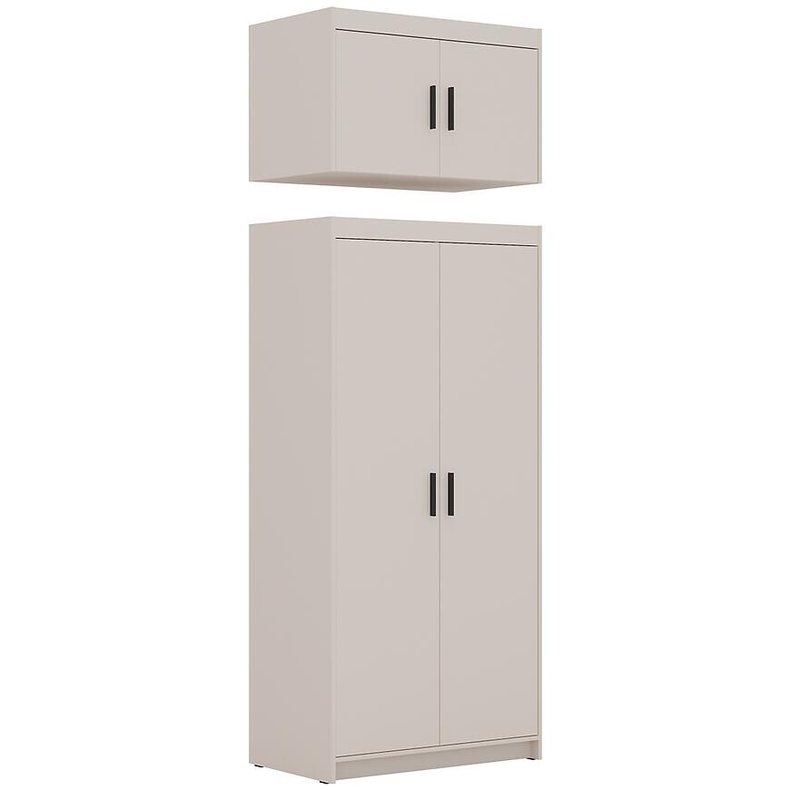 Nadstavec na skriňu Elena 2D pieskovo béžová