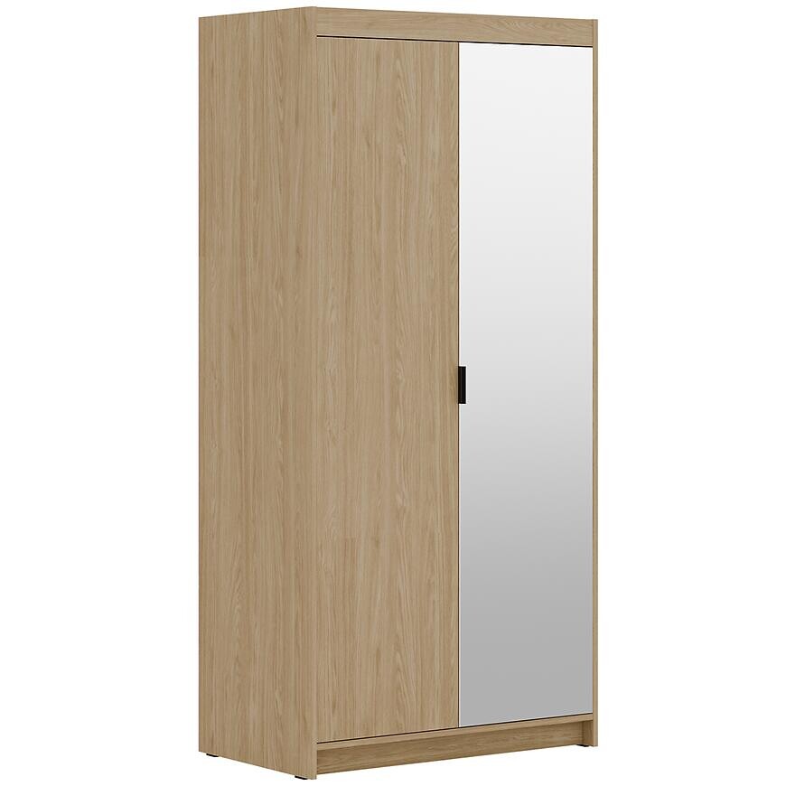 Skriňa Elena 2D 1zrkadlo dub olejovaný