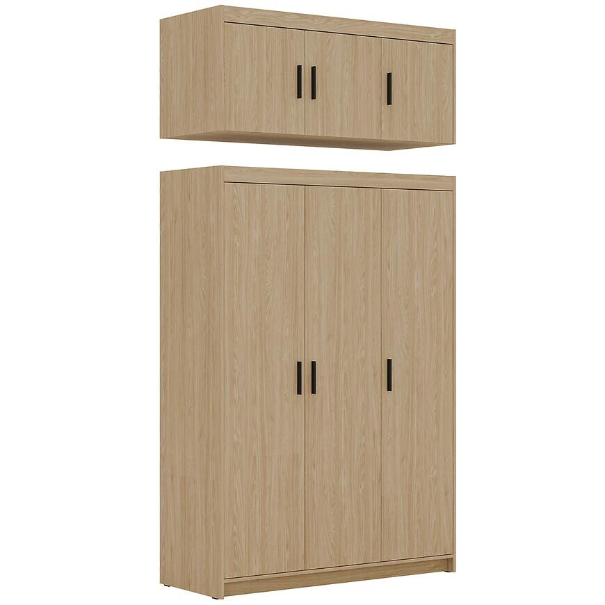 Nadstavec na skriňu Elena 3D dub olejovaný