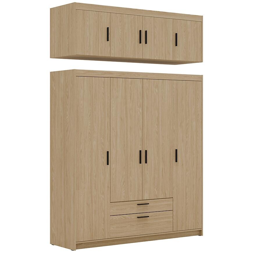 Nadstavec na skriňu Elena 4D dub olejovaný