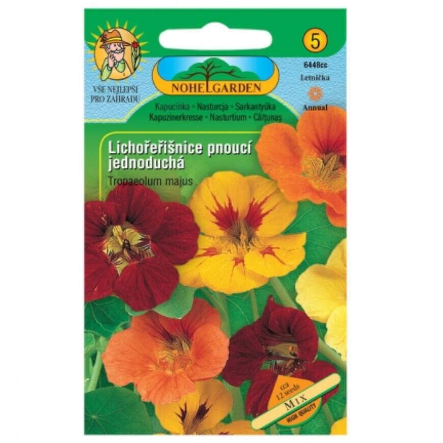 Kapucínka väčšia ťahavá jednoduchá, zmes