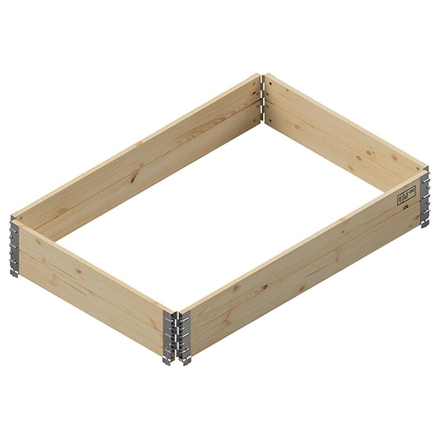 Vyvýšený záhon natural eco 120x80x19,5 cm