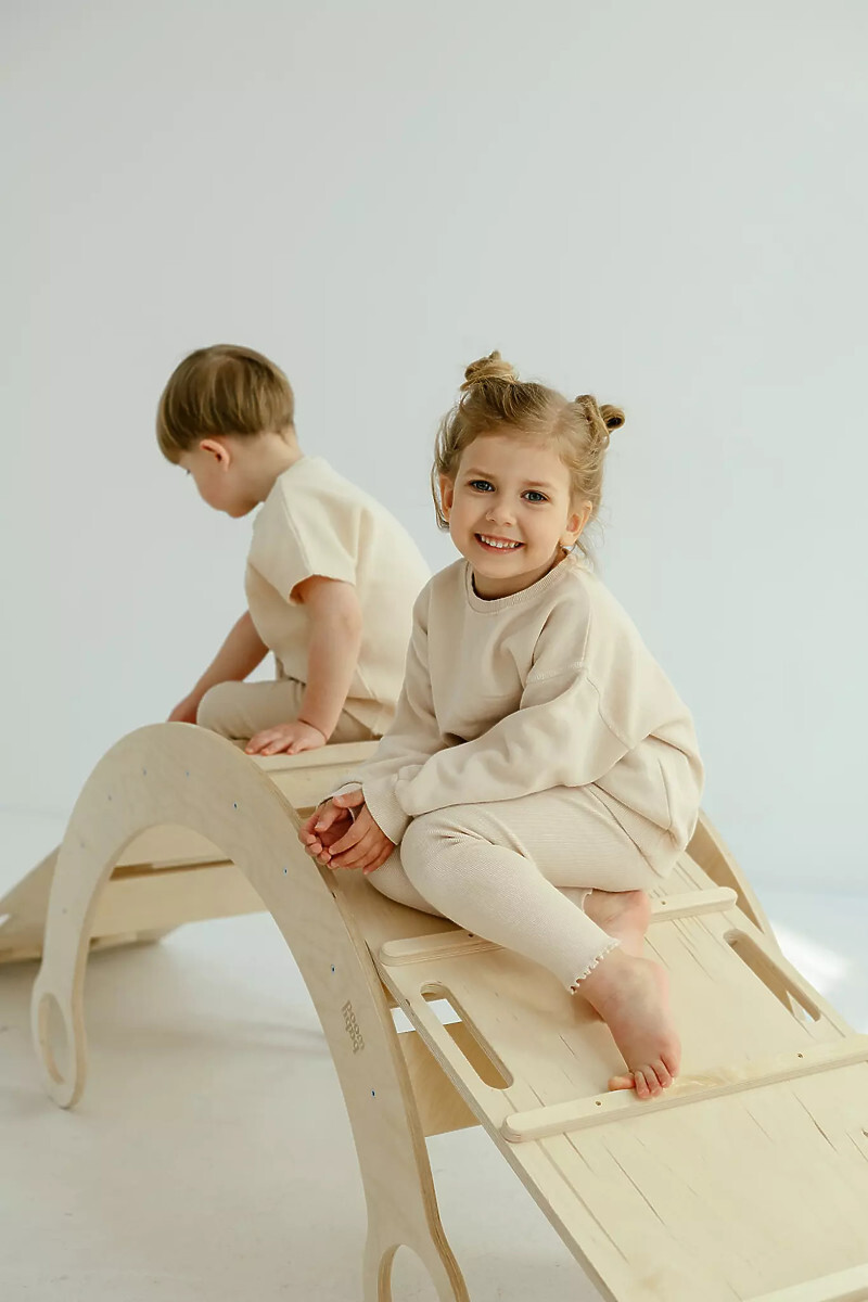 Lezecký set Montessori M - Prírodný